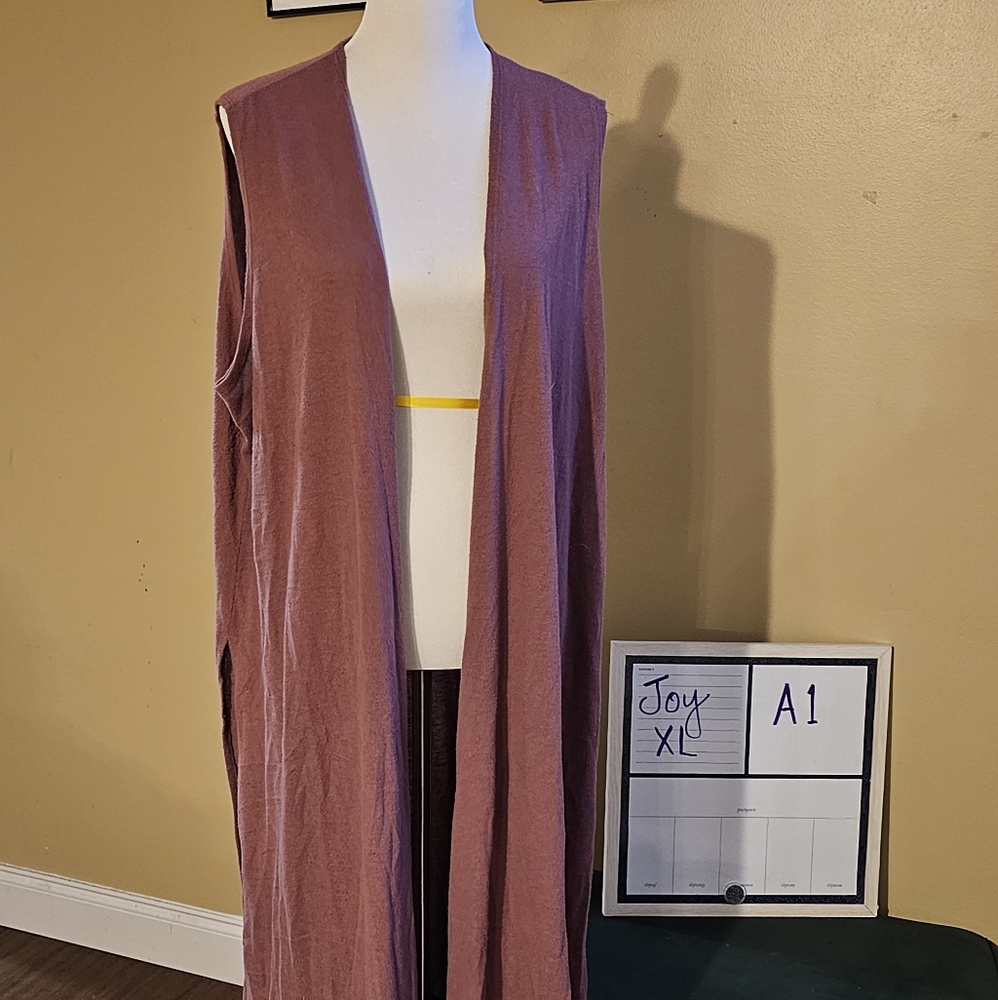 Lularoe Joy Duster XL Mauve